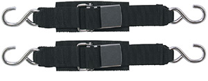 BoatBuckle Stainless Steel Kwik-Lok Transom Tie-Downs (2 Per Pack)