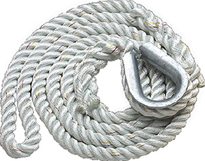 3-Strand Mooring Pendant 5/8" X 12'