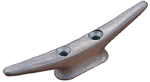 Closed Base Aluminum Cleat - Flat Head