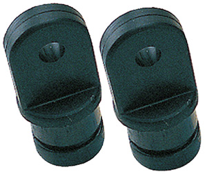 Internal Eye End, 7/8" Black, Pair"