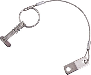 Taylor Straight Toggle Pin With Lanyard