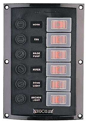 Splash Garde Switch Panel