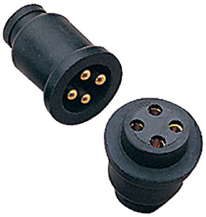 Polarized Molded Electrical Connector