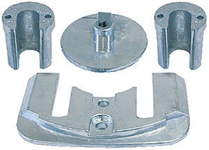 Bravo Ii & Iii Zinc Anode Kit