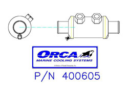 Replacement Heat Exchanger , 3" Dia