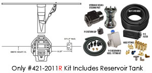 Full Hydraulic 11.25 Bravo 1 Drive 1 Ram Power Steering