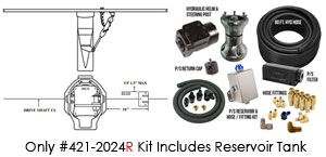 Full Hydraulic TRS 1 Drive 1 Ram Power Steering