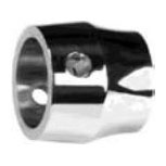 Helm Post Hub Disconnect “Male” 2.400” x 2.117” Polished 304 SS