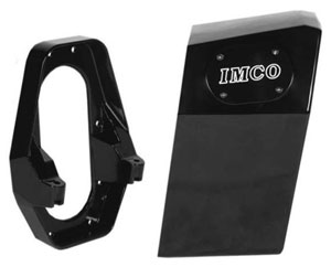 Extension Box Kit 13.5° Transom Angle x 12.000” Straight Back, Black