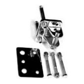 Transom Bracket Kit LH w/ Bulkhead Tubes Polished 316/304 SS