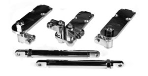 Tie Bar Kit for 3 Speed Master 6A's, 1.75” Dia x 18.00” Drive Centers Polish 304/316 SS