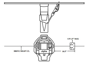 Alpha Single Ram Power Steering - Standard