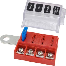 Fuse Block STblade Bottom 4 circuit Kit