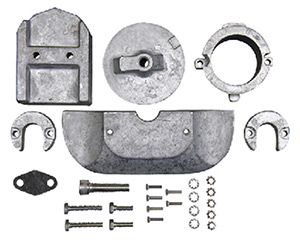 Mercruiser Alpha I Generation II Anode Kit - Aluminum