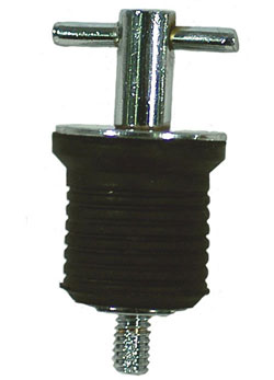 T-Handle Twist-In Drain Plug- Stainless Steel