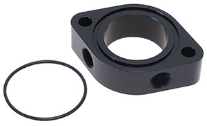 1" Thick Billet Aluminum Water Outlet Spacer
