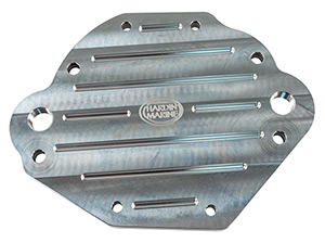 Polished Water Pump Cover Plate - 455 Olds