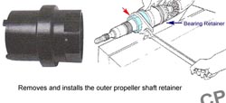 Bearing Retainer Tool 91-805382T