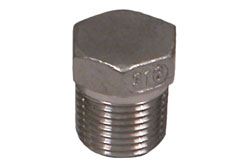 1/4" NPT Stainless Steel Pipe Plug