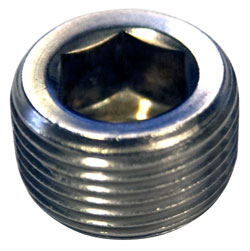 3/4" NPT Stainless Steel Pipe Plug