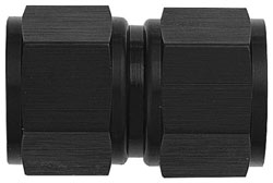 Black AN Female to Female Swivel Coupling