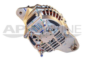 Volvo Penta D1-13, D1-20, D1-30, D2-40, D2-55 D4-250, D6-310 & D6-435 2001-up 12V 115-Amp Saddle Mou