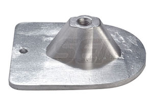 Anode,Trim Tab, Zinc Replaces OE#  47820A1