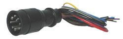 MerCruiser Style Wiring Pigtail - Mercury Plug, Instrument Side 12"