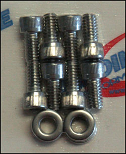 Stainless Steel Bolt Kits - S/B Chevy Steel Valve Cover Bolt Kit