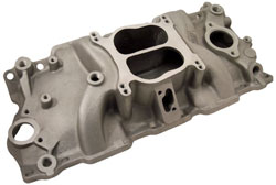 Small Block Chevy '57-'95 Satin Intake Manifolds