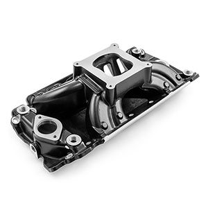 XS Xtreme Black Single Plane BBC Rectangular Port Intake Manifold