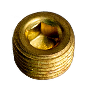 1/8 NPT Brass Allen Plug