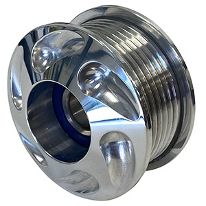 Ribbed Idler Pulley
