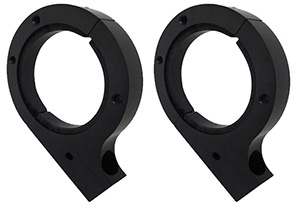 3" Low Mount Bravo Oil Cooler Bracket