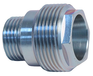 Replacement HP6 Oil Filter Nipple, 1"-12 x1-1/2"-12 Thread