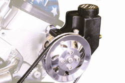 Power Steering Pump, Pulley, Reservoir & Billet Port Cylinder Head Mount Kit