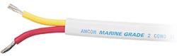 Ancor Marine Grade Tinned Duplex Safety Cable Red And Yellow With White Jacket