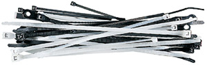 4" Standard Cable Ties, Natural 25/Pack"