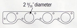 Adapter to Header 2-3/8" Big Tube Gasket