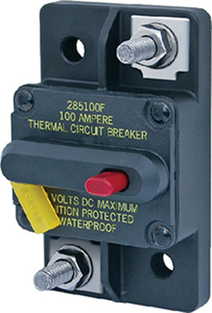 Blue Sea Systems 285 Series DC Cirucit Breaker - Surface Mount