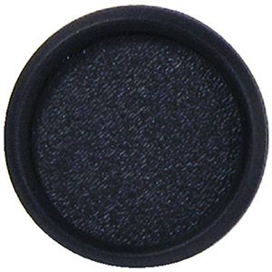 Faria Euro Black 2" Blank Gauge Fill"