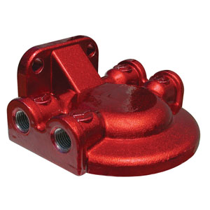 (Translucent Red) 3/8" Filter Bracket