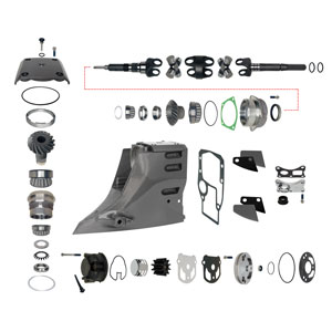 Complete Upper Gear Case Assembly Kit