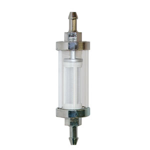 1/4” Transparent Inline Fuel Filter