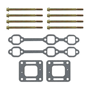 Exhaust Gasket Set w/ hardware