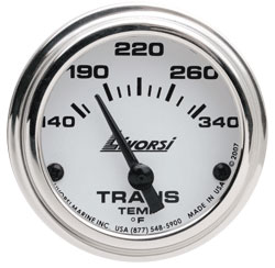 Livorsi Transmission Temperature Gauge 140-340F Industrial 2-1/16"