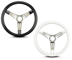 Classic Double Slotted, 6 Bolt Steering Wheels
