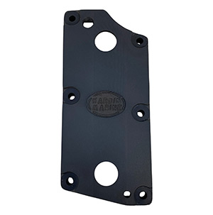 8 Plate Billet Oil Cooler Cover, Port Side