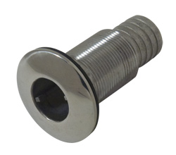 1-1/4" Slip-On Hose Stainless Steel Water Discharge Fitting