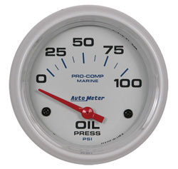 Autometer 2-5/8" Electric 0-100 PSI Oil Pressure